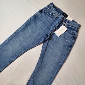 Lucky Brand Mens Size 28x30 NWT 412 Athletic Slim Jean Denim Blue 7M13616